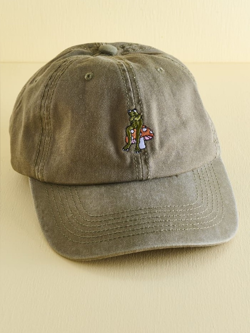 Earthbound‎ Trading Mushroom Frog Ballcap